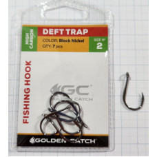 Гачки для риболовлі Golden Catch Deft Trap № 2