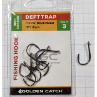 Гачки для риболовлі Golden Catch Deft Trap № 3