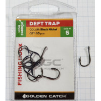 Гачки для риболовлі Golden Catch Deft Trap № 5