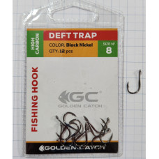 Гачки для риболовлі Golden Catch Deft Trap № 8