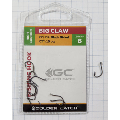 Гачки для риболовлі Golden Catch Big Claw № 6