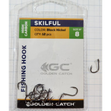 Гачки для риболовлі Golden Catch Skilful № 8