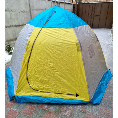 Палатка зимняя зонт 3 местная classic (юбка 15 см )