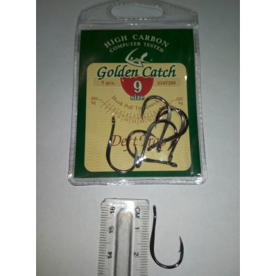 Крючки для рыбалки Golden Catch Deft Trap № 9