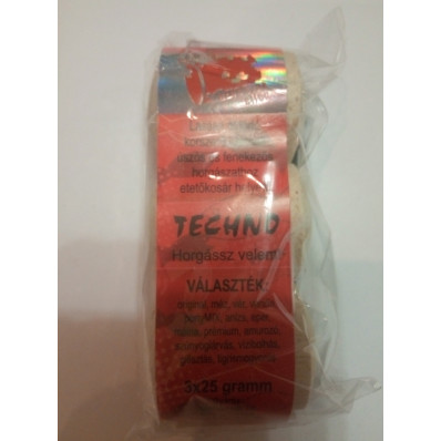 Прикормка для рыбы Технопланктон Techno (3х25 г) клубника