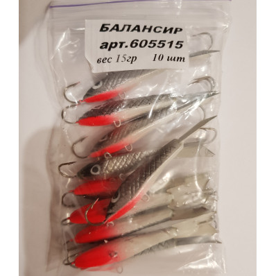 Балансир рыболовный 15 гр (605515) Бл 008